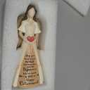 Retirement Gift for Woman 2025: Handcrafted Angel Figurine for Retiring Coworker Teacher Nurse - Meaningful Thank You Farewell Keepsake for New Chapter with Gift Box & Card