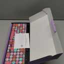 Retro Typewriter Wireless Keyboard with Round Keycaps, 2.4GHz Compact USB Cute Wireless Keyboard and Mouse Combo for Desktop, Laptop and Computer (Black-Colorful)