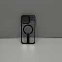 ESR for iPhone 15 Pro Max Case with Kickstand, Military-Grade Shockproof Protection, Magnetic Fully Adjustable Flickstand Phone Case, Compatible with MagSafe Accessories, Boost Series, Clear Black