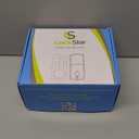 LOCKSTAR Smart Door Lock  Keyless Entry Deadbolt Door Lock  Multiple Entry Methods  APP  Fingerprint Touch ID  Keypad Code  Card FOB  Traditional Key  Smart Home Devices (Black)