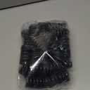 Willbond 20 Pack Vintage Brush Rollers for Hair with Picks Medium Wire Mesh Rollers for Women Effortless Curls and Waves Flexible Locking Pins Small Curls(Black,2.5 x 1.4 Inch)