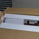 Shower Panel Tower System, Stainless Steel Multi-Function Shower Panel, Shower Tower with 5 Body Jets Handheld Shower Wand Tub Spout and Rainfall Head Temperature Display, Black