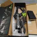 Barnett Demun Tri-Strike Mini Crossbow - Compact Break Action Pistol Crossbow, 3-Shot Magazine, Flip Down Foregrip, Precision Sights - 180fps, 7in Bolts, 5 Bolts Included