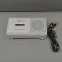 Gelielim Portable Cassette Player, Cassette Tape Player AM/FM Radio,Casette Tape Recorder with Earphone Jack, Cassette Boombox Battery Operated or AC Powered (White)