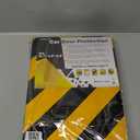 Garage Smith GWP06 Garage Wall Protector Foam Wall Column Corner Guard for Parking Garages - Reflective Wall Edge Protector - Wall Corner Edge and Bumpers Guards (2-Pack(Black Yellow)) (2-Pack(Black Yellow))