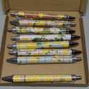 Idealmuzik Lemon Pens Set  Fun Citrus-Themed Pens for Girls, Students, and Stationery Lovers  Smooth Writing Ballpoint Pens for School, Journaling, or Gifts  Bright and Cheery Design, 8 Pack