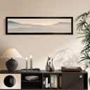 Picrit 8x36 Picture Frame, Photo Frame for Wall Mounting Display, Black