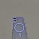 TOCOL for 17 Case, Full Camera Protection, Built-in Magnetic Ring, Compatible with Magsafe Charger, Drop Protection, Translucent Matte Phone Case for 17 6.3 inch (Light Blue)