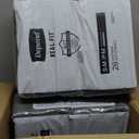 Depend Real Fit Incontinence Underwear for Men, Disposable, Maximum Absorbency, Small/Medium, Black, 56 Count (2 Packs of 28), Packaging May Vary