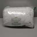 Cloud-Like Twin XL Mattress Topper - 100% Cotton Top Mattress Pad for Back Pain Relief - Breathable & Naturally Cooling for Hot Sleepers, White