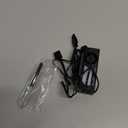 EZDIY-FAB Shield ARGB M.2 SSD Heatsink with Build-in 20mm PWM Fan, Premium Aluminum Design,5V 3-Pin ARGB Sync, High-Performance SSD Cooler for M.2 2280-Black-1 Pack