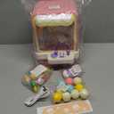 Jovow Claw Machine for Kids, Mini Vending Machine with Music, Prize Dispenser Toys for Girls and Boys, Electronic Claw Game Machine for Party Birthdays, Includes 35 Mini Toys (Small)