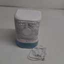 Small Air Conditioner Ice Fan Blow Cold Air USB Mini AC Air Portable Conditioners 2 Spray Ports 3 Wind Speed & 7 Colorful LED Light Cool Mist &Timer Evaporative Air Cooler for Bedroom/Home/Office