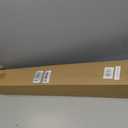 LazBlinds No Drill Cordless Bamboo Roman Shades, 35.5" W × 64" H, Driftwood