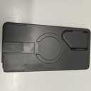 SURITCH for Samsung Galaxy S25 Ultra Phone Case, Magnetic Protective Cover with Camera Cover & Adjustable Metal Kickstand for Galaxy S25 Ultra (2025)-Black