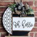 Welcome Stencils for Painting on Wood 12 Welcome Stencil for Door Mat Half Round Stencils for Wood Sign Doormat Fabrics