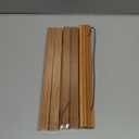 FALAMON 3 Pack Magnetic Poster Hanger Frame, 10x14 10x15 10x13 Teak Wood Magnet Poster Frame for Posters, Prints, Photos, Pictures, Maps, Scrolls, and Canvas Artwork