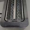 Mueller UltraToast Full Stainless Steel Toaster 4 Slice, Long Extra-Wide Slots for Bagels and Waffles, 6 Browning Levels, LED Display, Cancel/Defrost/Reheat Functions & Removable Tray, Kitchen Gadgets