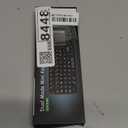 Mini Keyboard with Touchpad, Mini Bluetooth Keyboard, 2.4G Ultra-Thin Handheld Wireless Portable, Suitable for PC/Tablet/TV/Smartphone, Suitable for Travel, Office and Home UseRechargeable