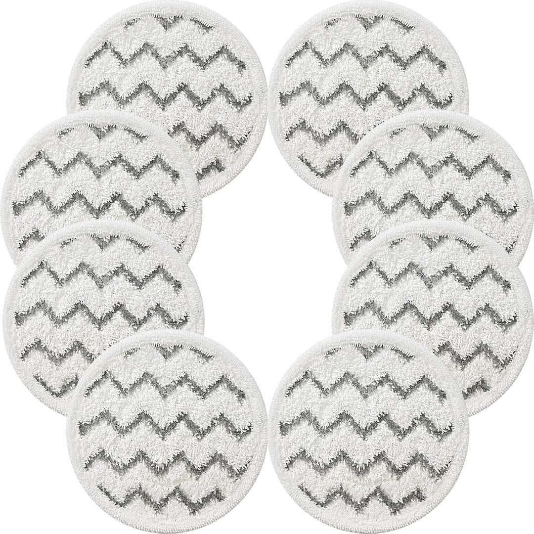 Eifrthe 3897a Rotating Mop Pads for Bissell Spin-Wave SmartSteam Scrubbing Steam Mop 3897A 3712 3712W, Model No 1641112,8 Pack