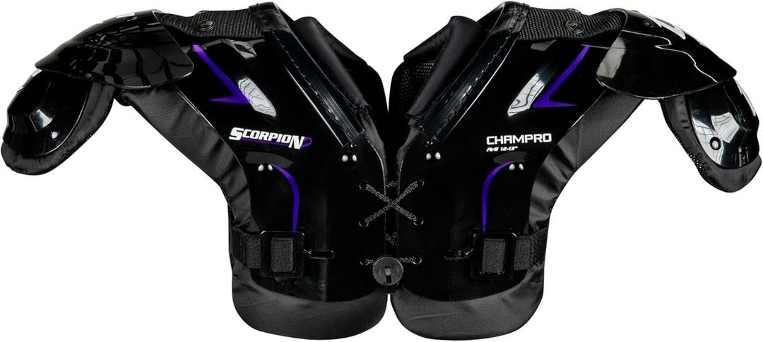 Champro Scorpion Football Shoulder Pad, XS