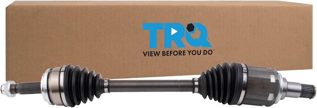 TRQ Front Driver Side CV Axle Assembly Compatible with 2018-2022 Toyota C-HR