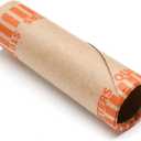 Huron Crimped Quarter Coin Wrapper, $10 Roll Orange (1000 pcs)
