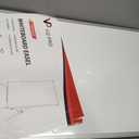 VIZ-PRO Magnetic Portable Easel Dry Erase Board, Flipchart Easel Stand Tripod Whiteboard, 24"W x 36"L