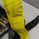 KJE 4 Pack Car Tie Down Straps for Trailers  Tire Ratchet Strap with Flat Hooks  2" x 10' 10,000LBS Break Strength  Lasso Style Wheel Straps for Hauling UTV, SUV, Any Cars