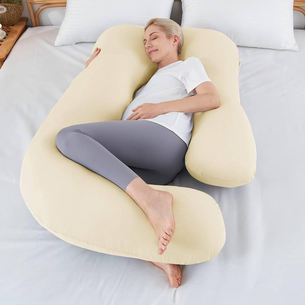 Pregnancy Pillow Full Body, Beige