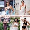Strapless Sticky Bra Push up Invisible Stick on Bra Adhesive Bras for Women Backless Dress Reusable with Nipple Covers (Black)