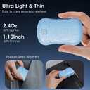 OLV Hand Warmers Rechargeable 2 Pack Strong Magnetic 18Hrs Longer Heating Portable Pocket-Sized Hand Warmer 6000mAh USB Hot Heater Birthday Gifts for Men Women Camping,Golf,Hunting,Travel Essentials