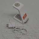 GEEKERA 3 in 1 Wireless Charging Station for Apple, Fast Wireless Charger Stand Dock for iPhone 17 16 15 14 13 12 11 Pro Max Plus XR XS X, Apple Watch Ultra/11/10/9/SE/8/7/6/5/4/3/2, AirPods Pro/4/3/2 (White)