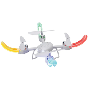 Sky Rider X-35 Firefly Quadcopter Drone with Wi-Fi Camera & LED Lights - White