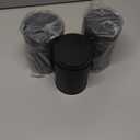 Zopeal 3 Pack Metal Tea Tin Canister with Airtight Double Lids 16 oz Round Tin Can with Lid Double Sealed Small Kitchen Container for Loose Tea Storage Coffee Sugar Candy Herbs and Spices