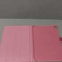 Case for iPad (A16) 11th Gen 11-inch 2025/10th Gen 10.9-inch 2022, Cute Bling Girly Crown Rhinestones Diamond PU Leather Smart Auto Sleep/Wake Stand Full Body Case for Apple iPad 11 10(Pink)