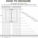 Halloween Curtains for Living Room, Orange Sheer Curtains 95 Inch Length 2 Panel Halloween Decorations for Home, Spider Web Window Drapes Decorations for Bedroom and Home Decor, 52 x 96 Inch