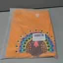 Funny Thanksgiving Shirts for Kids Girls Boys Turkey Pumpkin Toddler Graphic T-Shirt Clothes Tops Tee 2T-8Y (Orange)