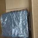WYT Weave Storage Organizer Baskets, Grey 6-Pack Plastic Woven Baskets, 10.1" x 7.55" x 4.1"