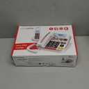 SWISSVOICE 3355 DECT 6.0 Corded Big Button Phone for Elderly with Answering Machine and Additional Cordless Handset - Loud Phones for Hard of Hearing - Hearing Aid Compatible Phones