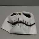 CAFELE Scary Skeleton Mask Skull Barrel Mask Skeleton Head for Adult Halloween Cosplay Costume Props (open mouth)