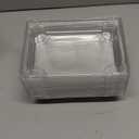 Disposable Dinnerware Set for 50pcs Sushi Trays Containers with Lids 7.3x 5.1 Inch Disposable Sushi Take Out Boxes, 50 Pairs Japanese Bamboo Chopsticks, 100pcs Soy Sauce Dishes