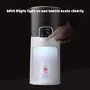 Bellababy Instant Baby Bottle Warmer,Warm Water Dispenser for Making Formula Bottle Instantly,Detachable Container Easy Cleaning,24/7 Keep Warm, Adjustable Temperature(White 110V Only) (Black and White)