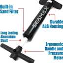 SUP Hand Pump Max 27 PSI, Light Weight to Carry, Good for All Inflatable Paddle Board and Inflatable Boat