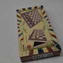 Gothink Chess Set Board Games for Adults, 15'' Handcrafted Wooden Game Board with 2 Extra Pawn Pieces & Storage Box Instructions, Folding Chess Game for Tournament Professional Beginner - Non-Magnetic