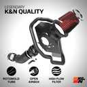 K&N Cold Air Intake System: High-Flow Air Filter, Increase Performance & Towing: Compatible with 1994-1997 FORD: F250, F350, 57-2531