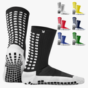 Lux Dual Grip Socks - Soccer Grip Socks for Men and Women. GripArray Performance & Comfort