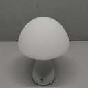 Mushroom Lamp, Dimmable Mushroom Table Light, Portable Wireless Small Lamp, Rechargeable Battery Night Light, Stepless Dimming, Birthday Gift Night Lights (White)