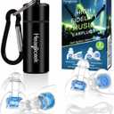 Hearprotek Concert Ear Plugs, 2Pairs Reusable high Fidelity Musician Ear Plugs for Concerts Loud Music-Noise Reduction Ear Protection earplugs for Rave,Festival,Music,Tinnitus Relief (Blue)