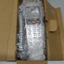 Corded Telephone,Desktop/Wall Mount Wired Landline Phone with /DTMF Caller ID Function for Home/Office/Hotel(Silver)